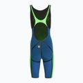 Women's one-piece swimsuit aquaFeel Neck to Knee Speedblue neon green 2