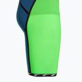 Women's one-piece swimsuit aquaFeel Neck to Knee Speedblue neon green 4