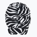Women's swim cap Fashy Exclusive black / white 2