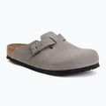 Slides BIRKENSTOCK Boston Soft Footbed Oiled Leather Regular iron
