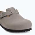 Slides BIRKENSTOCK Boston Soft Footbed Oiled Leather Regular iron 7