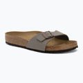 Women's sandals BIRKENSTOCK Madrid Birkibuc Regular stone