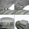 Tatonka Pyrox BC 45 + 10 l stone grey olive trekking backpack 18