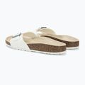 BIRKENSTOCK Madrid BF Narrow white slides 4
