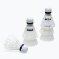 Talbot-Torro Tech 350 badminton shuttlecocks, Nylon 6 pcs white 479102 2