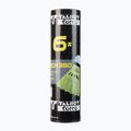 Talbot-Torro Tech 350 badminton shuttlecocks, Nylon 6 pcs yellow 479103