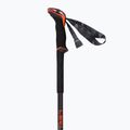 LEKI Makalu bright red/black/dark anthracite trekking poles 3