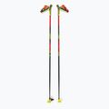 LEKI PRC 750 bright red/ neon yellow/ black cross-country ski pole