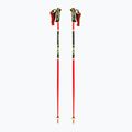 Ski poles LEKI WCR TBS SL 3D bright red/black/neon yellow