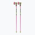 Ski poles LEKI Venom SL 3D neon pink/black/neon yellow