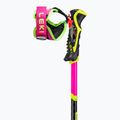 Ski poles LEKI Venom SL 3D neon pink/black/neon yellow 3