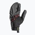 LEKI Ultra Trail Storm Shark Nordic Walking Gloves black/red/neonyellow 4