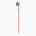 LEKI Racing bright red/ black/ neon yellow children's ski poles 2