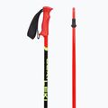 LEKI Racing bright red/ black/ neon yellow children's ski poles 3