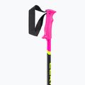 LEKI Racing children's ski poles neon pink/ black/ neon yellow 3