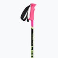 LEKI Racing children's ski poles neon pink/ black/ neon yellow 2