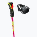 Ski poles LEKI Spitfire 3D neon magenta/neon yellow/berry 5