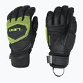 Men's LEKI WCR Coach 3D ski glove black/ ice lemon