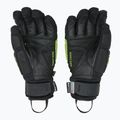 Men's LEKI WCR Coach 3D ski glove black/ ice lemon 2