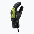 Men's LEKI WCR Coach 3D ski glove black/ ice lemon 3