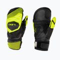 Men's Ski Gloves LEKI WCR Venom SL 3D Mitt black ice/lemon