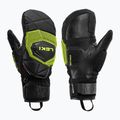 Men's ski gloves LEKI WCR Coach 3D Mitt black/ice lemon