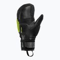 Men's ski gloves LEKI WCR Coach 3D Mitt black/ice lemon 3