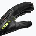 Men's Ski Gloves LEKI WCR Venom Speed 3D black ice/lemon 4