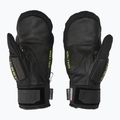 Men's Ski Gloves LEKI WCR C-Tech 3D Mitt black/ ice lemon 3