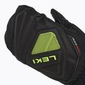 Men's Ski Gloves LEKI WCR C-Tech 3D Mitt black/ ice lemon 5