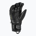 Children's ski gloves LEKI WCR C-Tech 3D Junior black/ice lemon 3