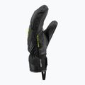 Children's ski gloves LEKI WCR C-Tech 3D Junior Mitt black/ice lemon 4