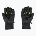 LEKI WCR Team 3D Junior ski gloves black ice/lemon 2