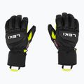 LEKI Griffin Pro 3D men's ski glove black/neon 3