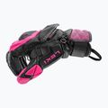 Women's Ski Gloves LEKI WCR Venom SL 3D black/pink 10