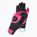 Women's Ski Gloves LEKI WCR Venom SL 3D black/pink