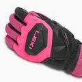 Women's Ski Gloves LEKI WCR Venom SL 3D black/pink 5