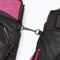 Women's Ski Gloves LEKI WCR Venom SL 3D black/pink 6