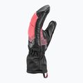 LEKI Griffin Base 3D Mitt black/ rose women's ski glove 9