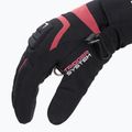 LEKI Griffin 3D Junior children's ski glove black/ rose 5