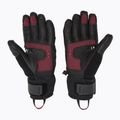 Women's Ski Gloves LEKI Griffin Pro 3D black/ rose 2