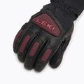 Women's Ski Gloves LEKI Griffin Pro 3D black/ rose 5