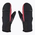 LEKI Women's Ski Gloves Vallarta 3D Mitt black/ rose 3
