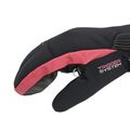 LEKI Women's Ski Gloves Vallarta 3D Mitt black/ rose 5