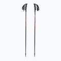 Ski poles LEKI Hot Shot anodized black/eloxal gray/eloxal red