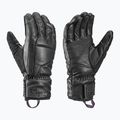 Women's ski gloves LEKI Montera Prime Women black/blackberry gray