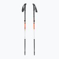 Trekking poles LEKI Skysolo FX.One Carbon neon orange/white/black 5