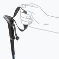Trekking poles LEKI Makalu stone blue dark/warm grey dark 6