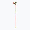Ski poles LEKI Venom SL TR bright red/black/neon yellow 2