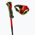 Ski poles LEKI Venom SL TR bright red/black/neon yellow 4